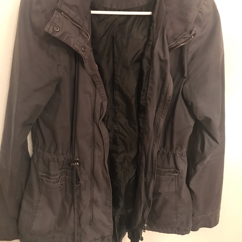 Grey army coat